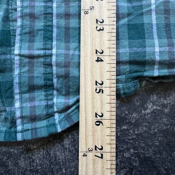 Gap Long Sleeve Button Down Shirt Size Medium Cotton Blend Lightweight Preppy - Picture 10 of 11